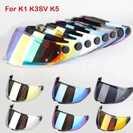 ☚Helmet Visor for AGV K1 K3SV K5 Motorcycle Helmet Glasses Motorbike Helmets Discoloration Lens q☁