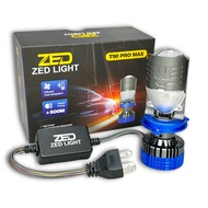 Đèn LED Pha Bi Cầu T90 PRO MAX ZED LIGHT - 90W Chân Bóng H4 9 15V DC Bảo Hành 12 Tháng Ô Tô Xe Máy