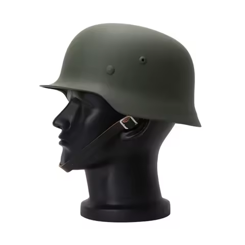 Tactical German WW2 World War 2 All Steel Helmets Stahlhelm Military Army Motorcycle M1935 Memorial 