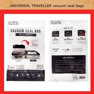 Universal Traveller Luggage Vacuum Bag 2 IN 1 (2pcs: 80 x 55cm and 70 x 45cm)
