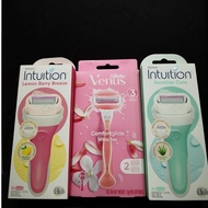 Offer Schick Intuition Sensitive Care Aloe Vit E/Renewing Moisture Pomegranate Extract (No need Shav