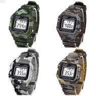 新款 現貨 防水 電子錶 迷彩 手錶 迷彩錶 學生錶 當兵