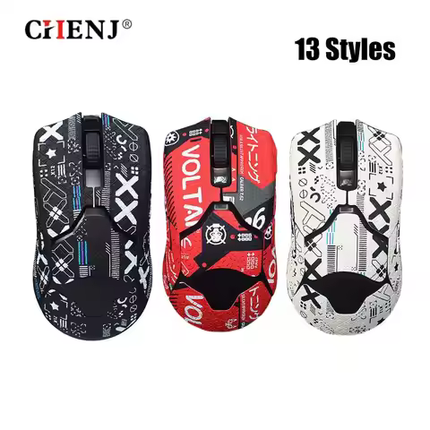1pc Mouse Grip Tape Skate Handmade Sticker Non Slip Suck Sweat For Razer Viper Ultimate DeathAdder V