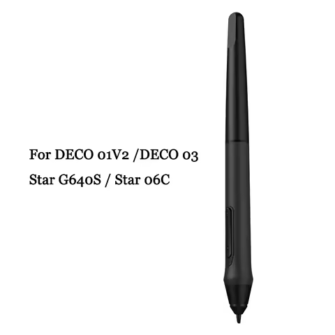 P05/P05S Battery-Free Passive Stylus for Ugee / XP-Pen Deco 01V2/Deco 03/Star G640S Graphics Drawing