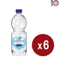 聖碧濤 意大利天然有汽礦泉水 6x500毫升 有氣 (新舊包裝隨機發送)