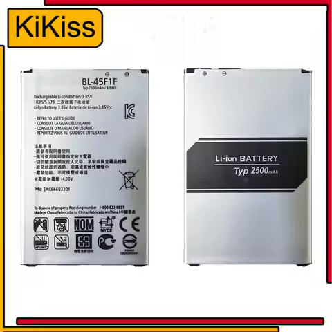 High Quality 2410Mah BL-45F1F Battery For LG K9 K4 K3 M160 MS210 X230K X240K LV3 2017 Version K8 Cel