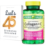 Collagen Plus Vitamin c | Collagen + Vitamin C 60 mg | Collagen C Spring Valley |Spring Valley's Col