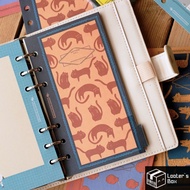 Set of 6 Cute Animal Index Divider Card for A5 Ring Binder Notebook Bookmark Organiser
