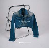 OFFTHEACCENT Denim crop jacket