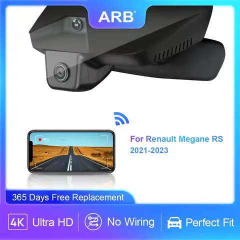 Car Cam 4K 2160P for Renault Megane RS facelifted 2021 2022 2023, ARB Factory OEM Style DVR for Rena