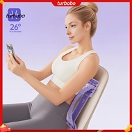 turbobo Spinal Decompression Tool Portable Back Stretcher 4-level Adjustable Lumbar Support Board wi