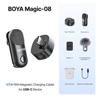 BOYA Magic Micro không dây biến hình Mic AI khử tiếng ồn Mic ve áo Micro mini cho Vlog Android iPhon