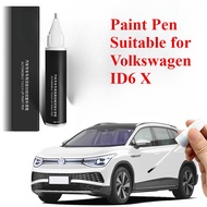 Touch Up Paint Pen Suitable for Volkswagen ID6 X Paint Pen Crystal White Special ID6 Auto Supplies C