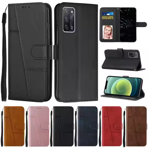 OPPO A16 Case Card Slot Wallet Phone Case on for Fundas OPPO A16 CPH2269 Cases OPPO A 16 A16s A16 S