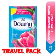 Downy Sunrise Fresh Fabric Softener Refill (Travel Pack), 25ml [Min]