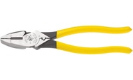 Klein Tools D213-9NE-CR Linemans Crimping Pliers Streamlined High-Leverage Design Made of Induction