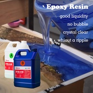 Clear Transparent Bulk Epoxy Wholesale Crystal Epoxy AB Glue Epoxy Resin for Epoxy Wood River Table/ DIY Artifact DW5L