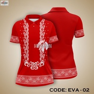 Philippine Ethnic Tribal Modern Barong POLO for men formal UNIFORM Full sublimation POLO shirt for m