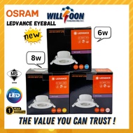 LEDVANCE SP LITE 36D 6W&8W 3000K/4000K/6000K(EYEBALL) #WILLSOON