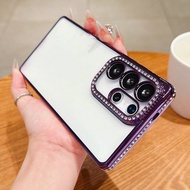 Luxury Electroplated Rhinestone Glitter Phone Case Compatible With IPhone 17 16E 15 14 13 12 11 X XS