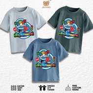 Jolly Kids Tops T-shirts for Girls and Boys Ages 1-9 Years 4 BUS Birthday