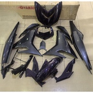 -YAMAHA Y15 V1 PURPLE/GRAY - BLACK BODY COVER SET -B17-F0000-00-P2 (DBNM8)-B171** NOT INCLUDE STICKE