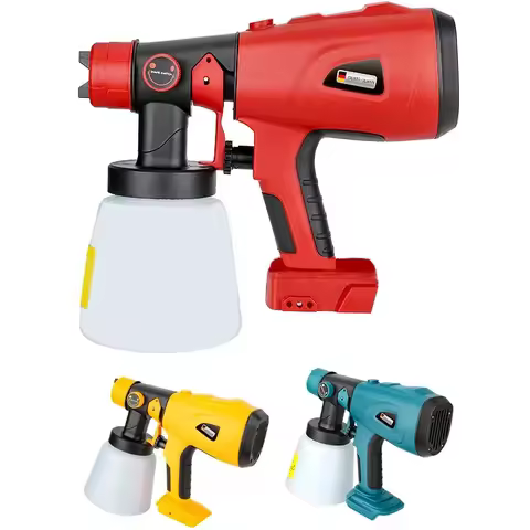 Painting Tool Electric Paint Sprayer Spray Gun Airbrush For Makita For Bosch For Dewalt For Milwauke