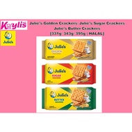 Julie's Golden Crackers\ Julie's Sugar Crackers\ Julie's Butter Crackers [331g\ 343g\ 395g | HALAL]