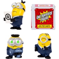 Minions Despicable Me 4 AVL Squad Collectible Figures 2 Inch 4 Pack Set 3 Visible 1 Hidden Surprise 