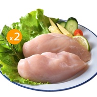 【卜蜂】去皮清雞胸肉 真空6連包x2組(2.7kg/組)