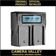Intelligent Dual Battery Charger BP-U60 for Sony Camcorders HXR-NX800 PXW-Z200 Z190 FX6V PMW 300 EX1
