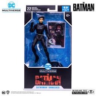 全新現貨 麥法蘭 DC Multiverse 貓女 無面罩版 蝙蝠俠 BATMAN 羅伯派丁森 電影 超商付款免訂金
