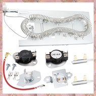 [h3w732xnj.ph] Dryer Heating Element Kit Fit or Bravos MED5630HC1 MED5630HC2 MED5630HW1 MED5630HW0 M