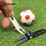 1Pc Golf Divot Tool Repair Switchblade Tool Pitch Groove Cleaner Golf Pitchfork Golf Accessories Put