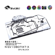 BYKSKI N-GV1080TIXT-X Water Block use for GIGABYTE AORUS GTX 1080Ti Xtreme Edition/GV-N108TAORUS-11GD/Copper Radiator