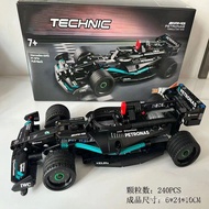 Chinese Building Blocks Mercedes-Benz AMG F1 Pull Back Racing Car 42165 Boys Assembling Building Blo
