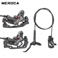 MEROCA M4เบรคจักรยานสี่ลูกสูบสำหรับ MTB,ชุดเบรคจักรยานเสือภูเขาเบรคหลัง800มม. 1400มม. สำหรับจักรยานเสือภูเขา