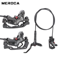 MEROCA M4เบรคจักรยานสี่ลูกสูบสำหรับ MTB,ชุดเบรคจักรยานเสือภูเขาเบรคหลัง800มม. 1400มม. สำหรับจักรยานเ