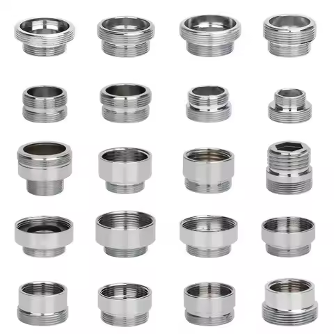 16 18 20 22 24mm G3/4 G1/2 To M22 Connectors Kitchen Aerator Bubbler Water Purifier Adapter Faucet E