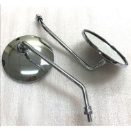 Honda GBO / C70 / FAME90 Side Mirror Chrome 1set (Bulat /Petak)