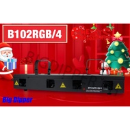 Big Dipper B102RGB/4 RGB Laser DJ Lights Dmx Multi Color RGB Laser