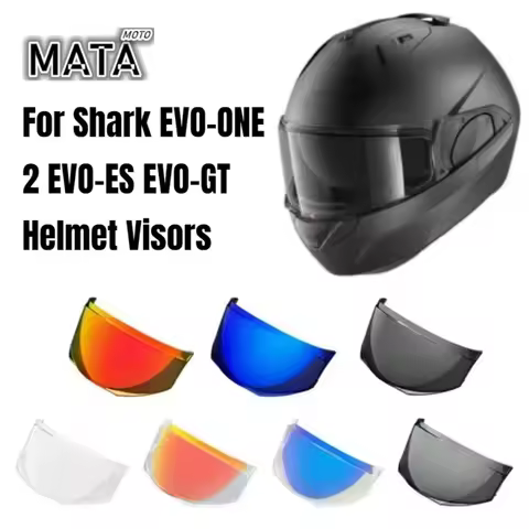 Motorcycle Helmet Visors for Shark EVO-ONE 2 EVO-ES EVO-GT Lens Helmet Visor Shield Glass Helmet Acc