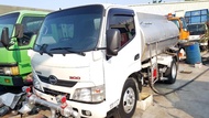 HINO 3.49 灑水車 5噸白鐵水桶非常少跑跟新車一樣