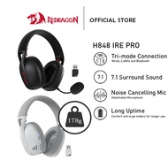 Redragon H848 IRE Pro Lightweight 2.4GHz Bluetooth Wireless Gaming Headset 7.1 Surround Sound Fabric