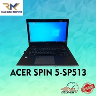 Laptop Acer Spin 5-SP513 Core i7 RAM 8/ SSD 128 GB Layar Sentuh FullHD