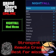 Gta Online Mod Menu | NightFall Mod Menu | Best Remote Crash | Grand Theft Auto 5 | GTA 5