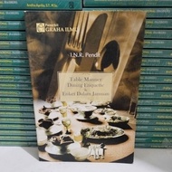 TABLE MANNER DINING ETIQUETTE & ETIQUETTE BOOK IN JAMUAN