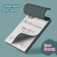 Print Custom 2-Ply NCR Invoice Notes BON Delivery Letter