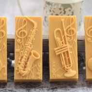肥皂模具 膠膜 巧克力蛋糕模 冰塊模 樂器系列模型 小提琴 薩克斯風 小喇叭 電吉他 整組特價