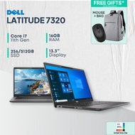 Dell Premium Business Laptop | Latitude 7320 Core i7 11th Gen | 16GB RAM 256/512GB SSD | 13.3" Displ